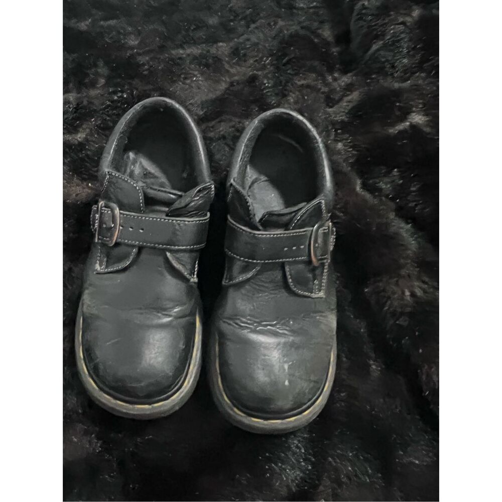 Vtg Dr Martens Platform Shoe‎ Monk Strap Oxford 3A78  US Sz 7men/8 Women